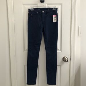 AG Adriano Goldschmied Dark Blue Super Skinny Pants